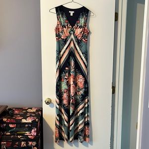 London Times Maxi Dress Size 4